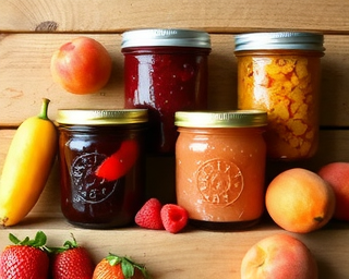 Homemade jams from Dutch Harvest Haven