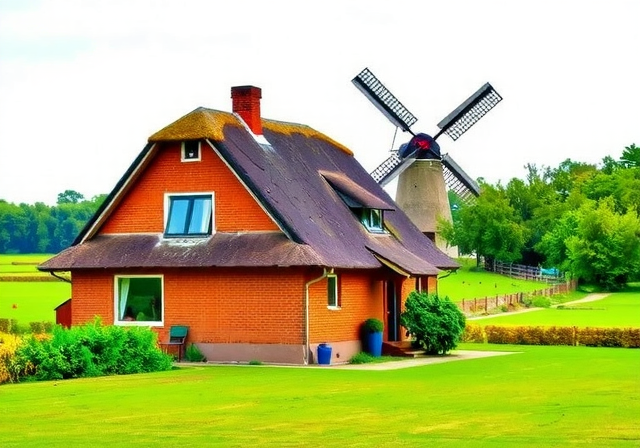 Historic farmhouse at Dutch Harvest Haven